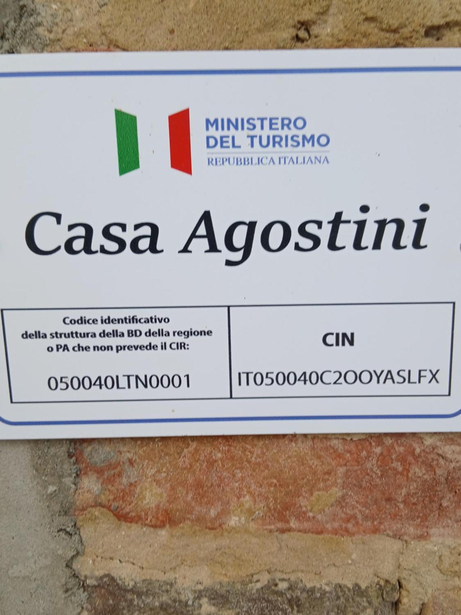 Casa Agostini Apartment Lari Екстериор снимка